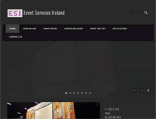 Tablet Screenshot of eventservicesireland.com